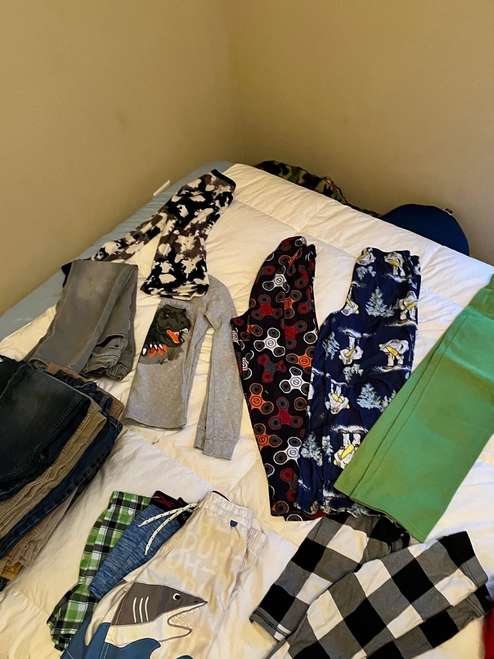 Boys 4/6 pajama pants and shorts